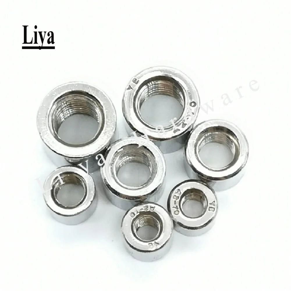 1-10pcs Coupling Nut M2 M2.5 M3 M4 M5 M6 M8 M10 M12 Stainless Steel 304 Extend Long Round Nuts