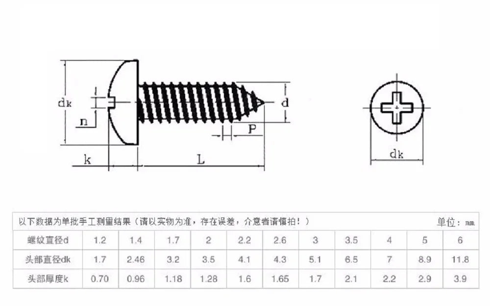 10-20pcs M3 M3.5 M4 M5 Brass Mini Micro Cross Phillips Round Pan Head Self Tapping Wood Screw