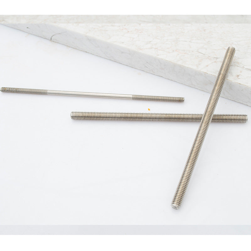 M4/M5 8.8 grade high strength black screw carbon steel galvanized tooth strip screw three meters full tooth screw for Construction & Machinery