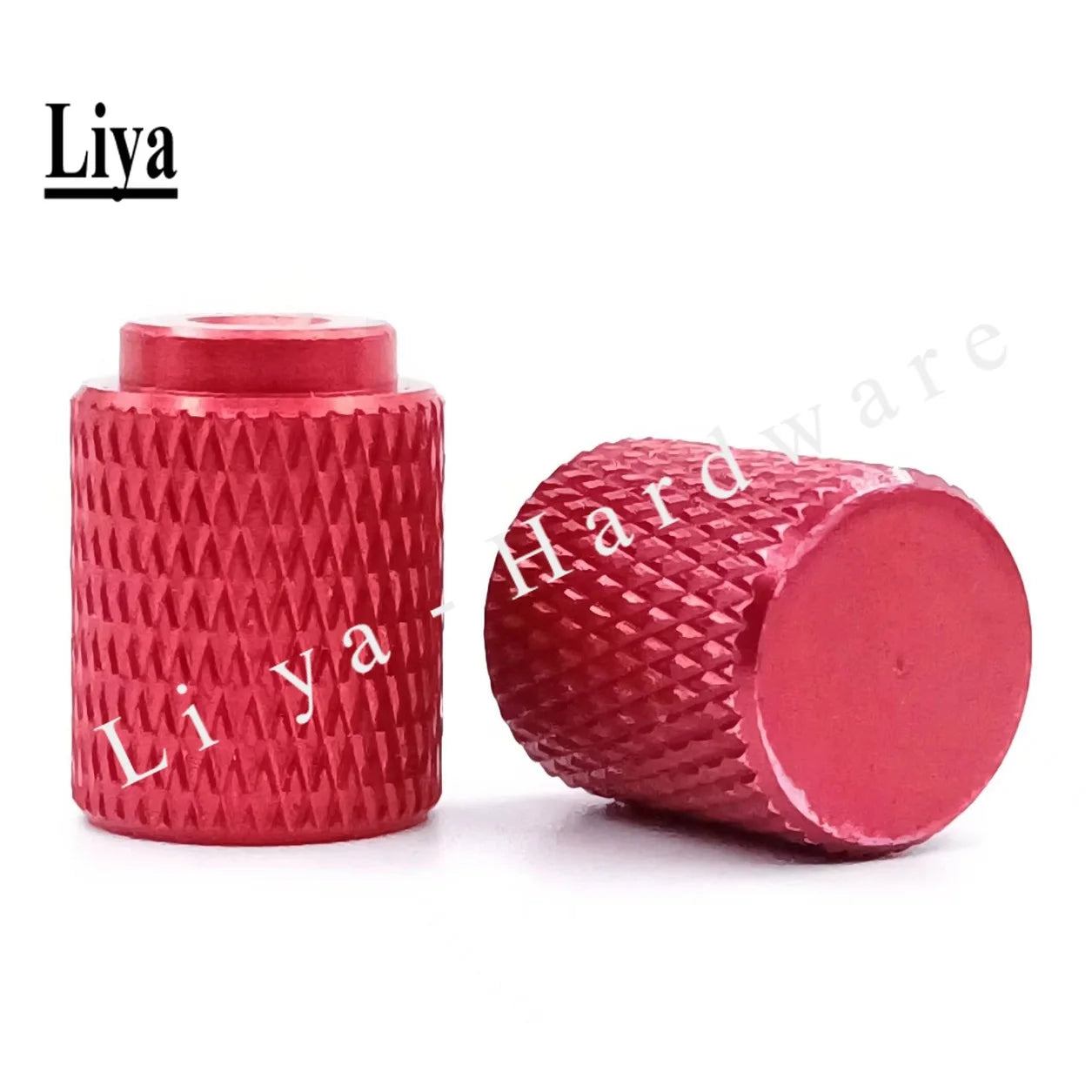 10pcs  M3 M4 M5 M6 colourful aluminum blind hole thumb nut lengthening and heightening round knurled handle nut