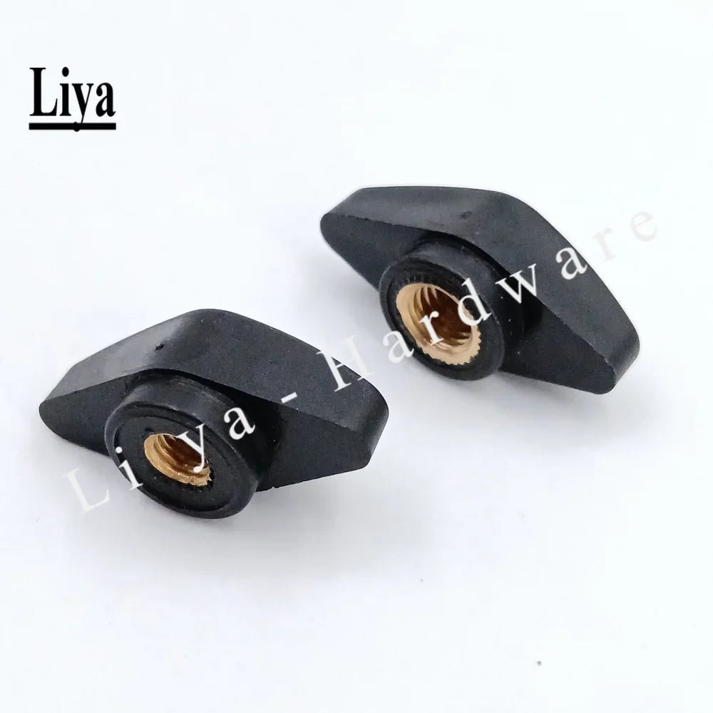 2-5pcs M5 M6 M8  36# T type Nylon Plastic Head Handle Thumb Screw Bakelite Bolt / nut