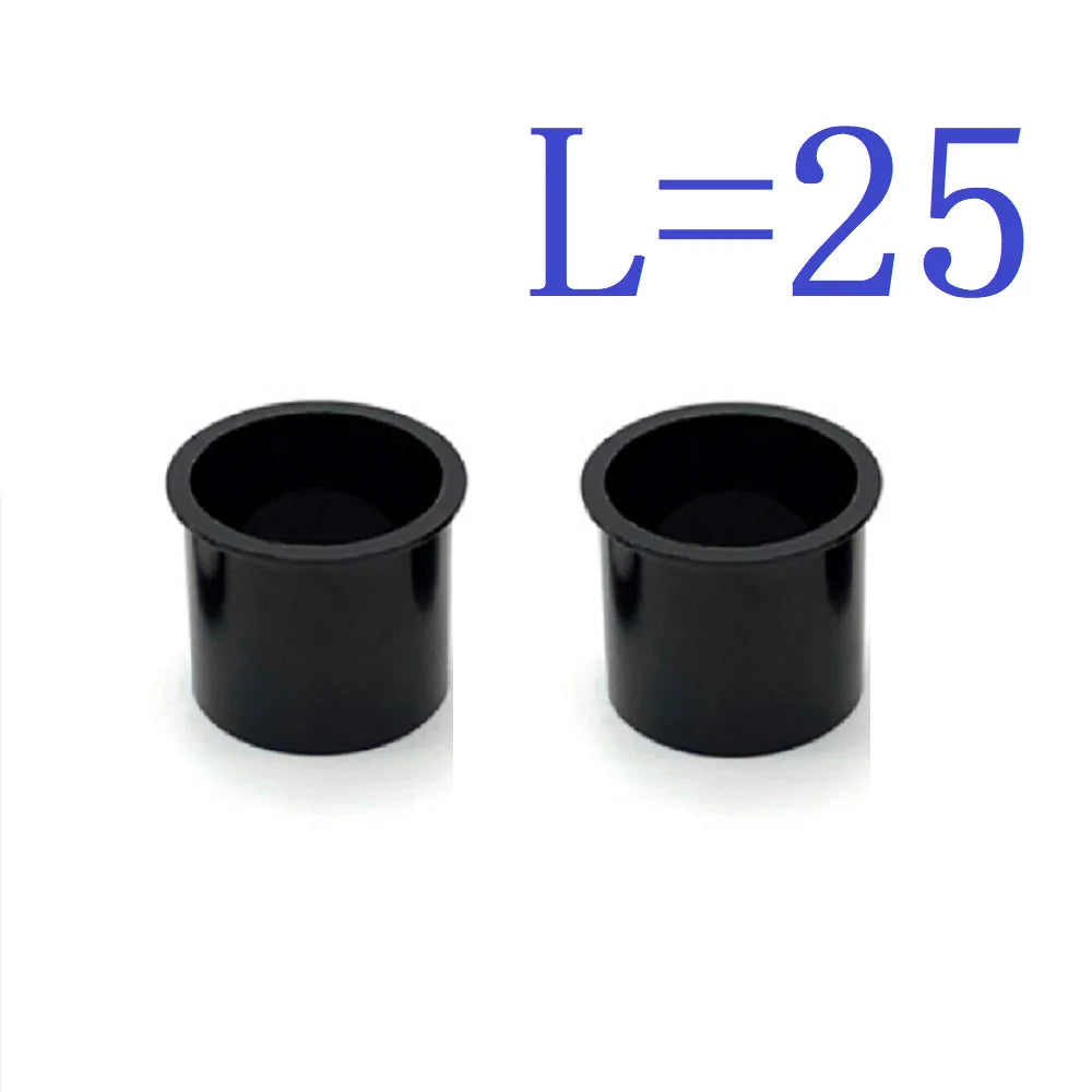 2pcs Carbon fiber tube inner wall precision reinforced tube sleeve Aluminum alloy protective sleeve Aircraft model accessories