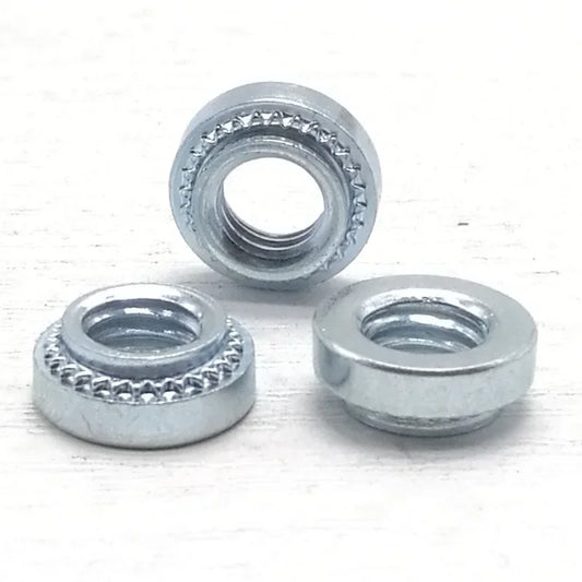 50pcs M2 M2.5 m3 M3.5 M4 M5   Slab Thickness 1.4mm 1.0mm 0.8mm Carbon Steel Rivnut Self-Clinching Insert Nutsert Press Rivet Nut