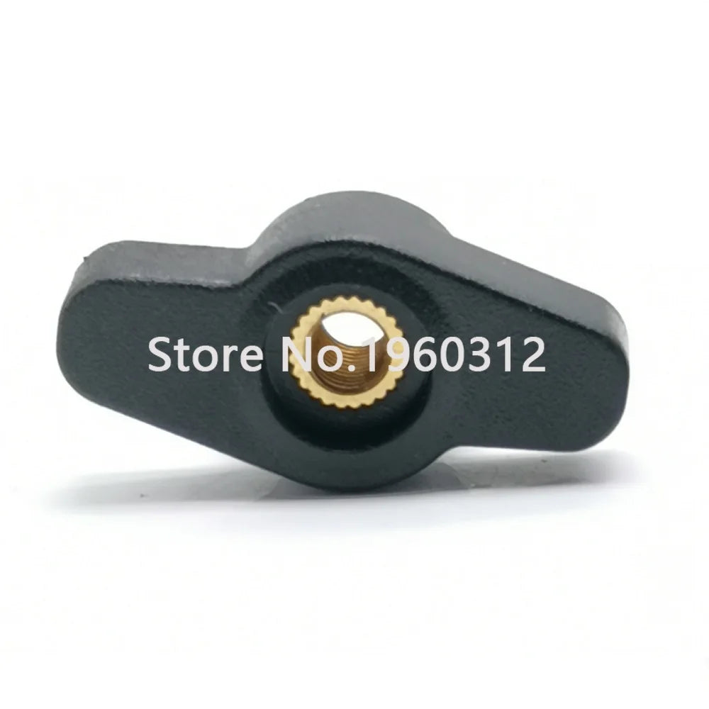 5pcs M4 M5 M6  25#  Head Diameter S Bakelite Hand Tighten Nuts / Butterfly Plastic Head Hand Knob Nut