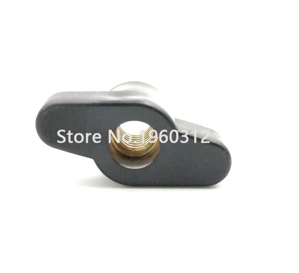5pcs M4 M5 M6 M8 35#Head Diameter Plum Bakelite Hand Tighten Nuts / Butterfly Plastic Head Hand Knob Nut Through hole/Blind hole