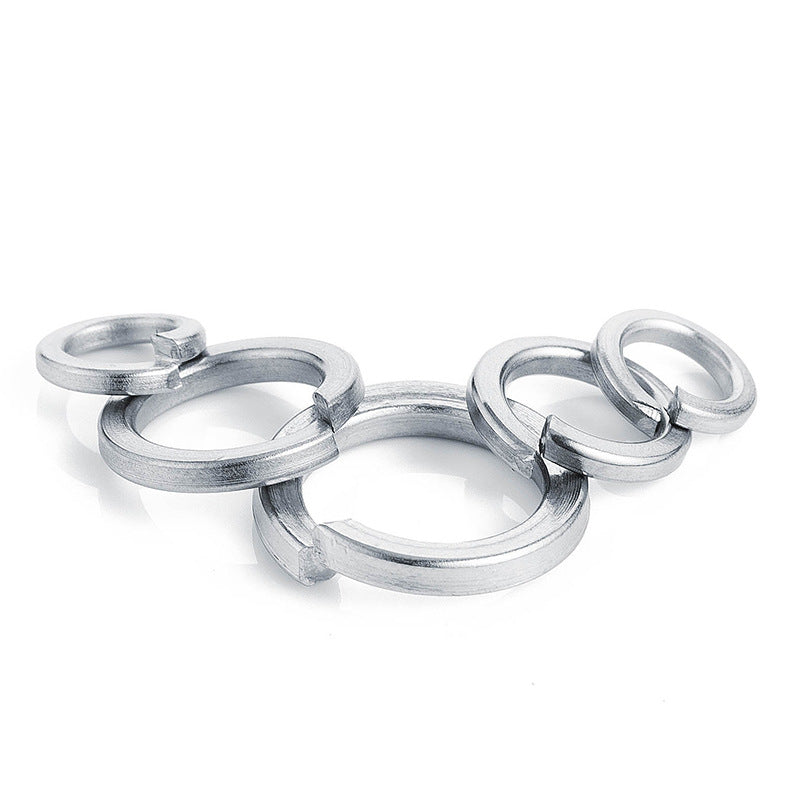 M2/M3/M5/M6/M8 304 Stainless Steel Spring Washers Open Lock Washers Meson Ring Gaskets for Machinery & Hardware
