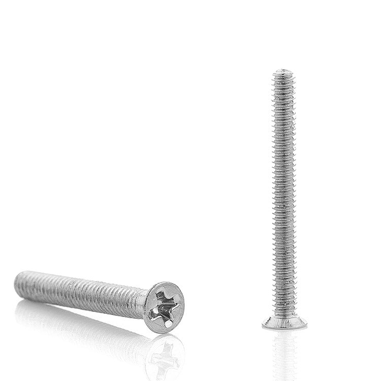M1.2/M1.4/M1.6/M1.7 Iron-plated galvanized cross countersunk head screws Flat head machine screws for Precision Hardware & Crafts