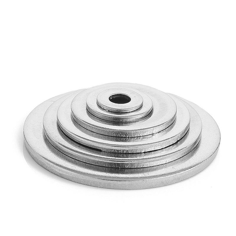 M6/M8/M10 4.8 Grade Galvanized Flat Washers Round Metal Gaskets for Machinery Assembly Furniture Installation