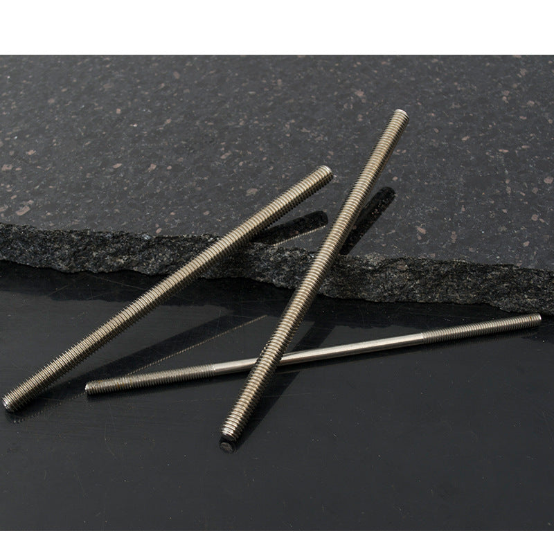 M4/M5/M6/M10 201 stainless steel screw rod full tooth screw rod full thread tooth strip for Industrial Construction & Hardware