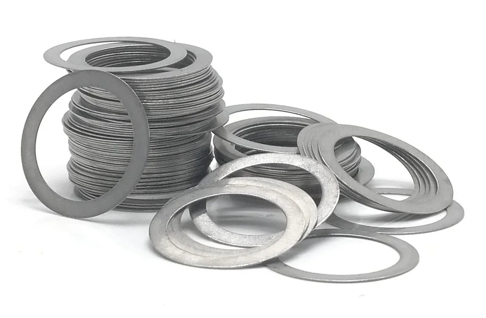 100pcs Stainless steel Flat Washer Ultrathin gasket Ultra-thin shim M6 M7 M8 Thickness 0.1 0.2 0.3 0.5 1