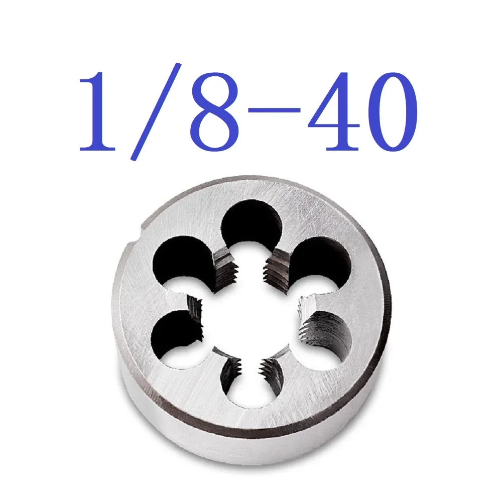 Inch 1pc 6#-32 8#-32 10#-24 1/4-20 5/16-18 3/8-16 1/2-13 Thread die Metal thread tool die