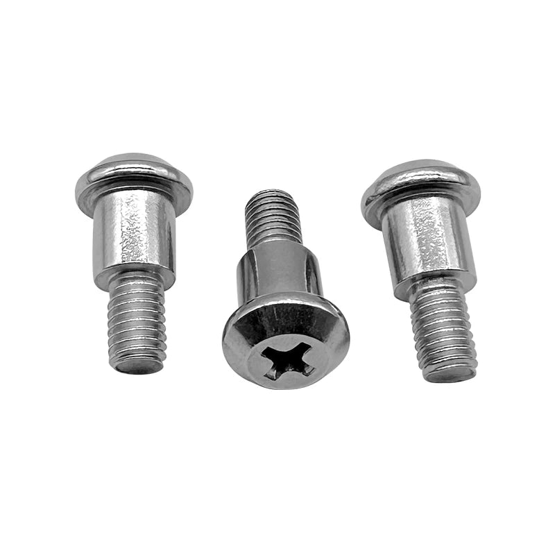 304 Stainless Steel M5 Metric Screw Cross Slot Chamfered Shoulder Plug Limit Equal Height Bolt