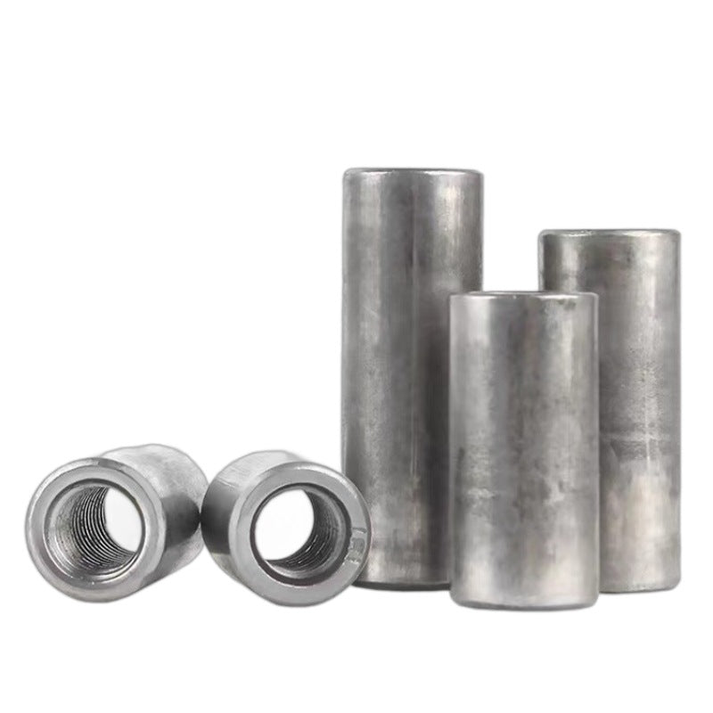 M5 M6 M8 M10 Iron Round Nut Extended Round Sleeve Nut Welded Connecting Rod Cap Cylindrical Nut for Machinery and Hardware