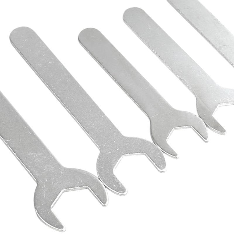 M4 M6 M8 Zinc Plated Ultra-Thin Single Head Open End Wrench for Small Assembly & Repair