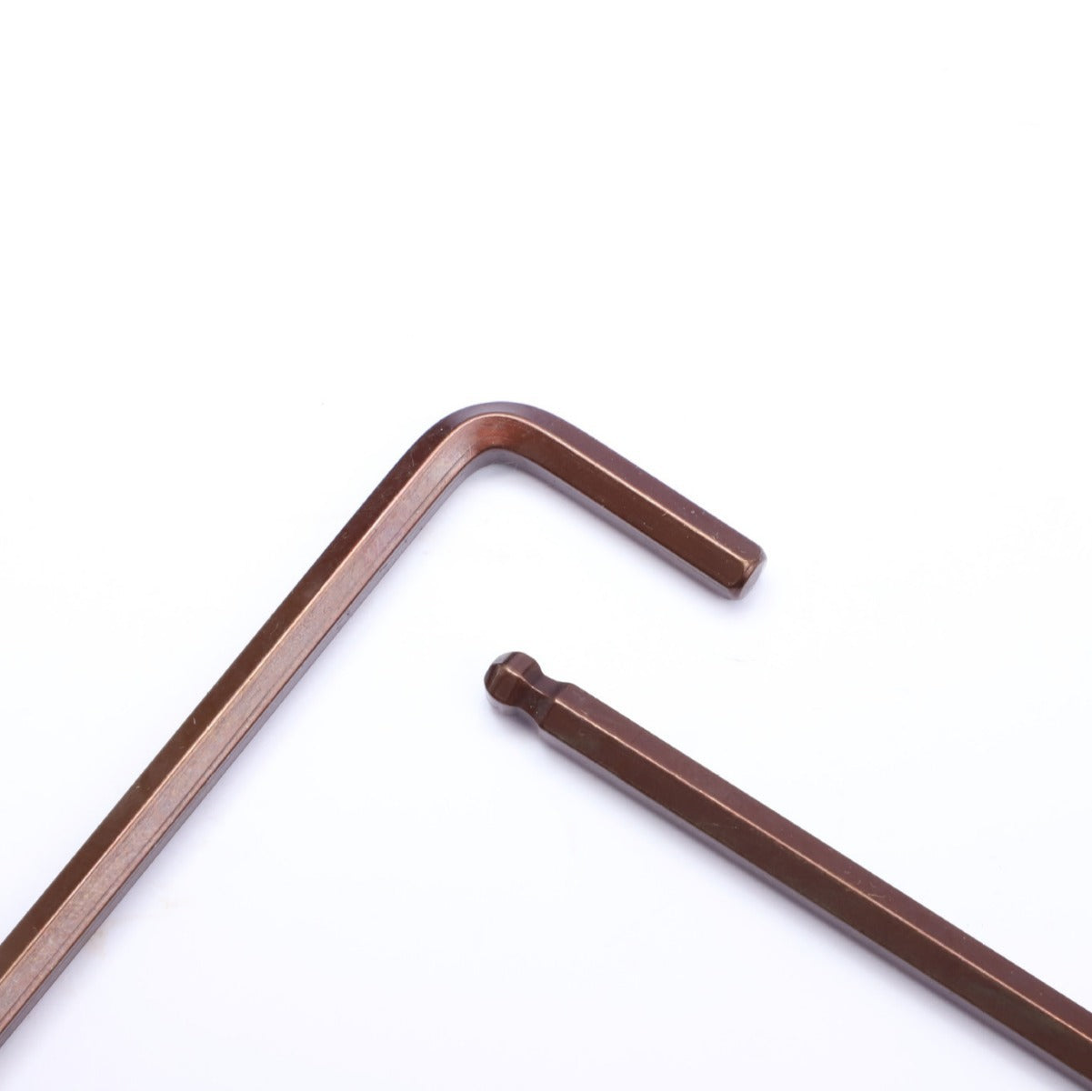 High strength ball head wrench inner hexagonal simple ball wrench red bronze inner hexagonal screw wrench for Furniture & Machinery Repair