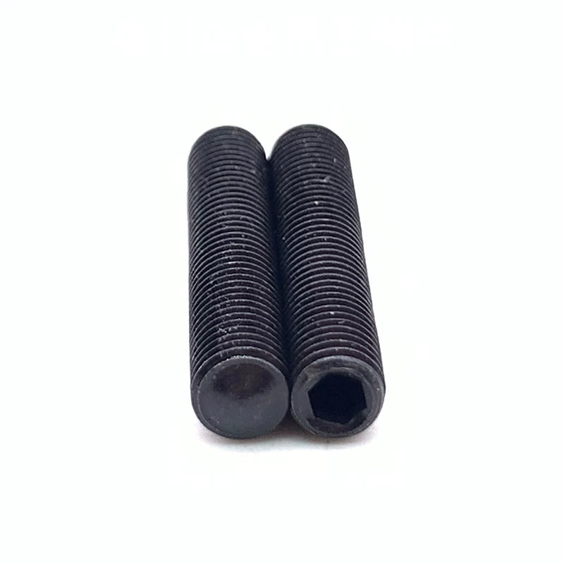 12.9 Grade 1/4-28 UNF Screw US Imperial Fine Thread Headless Spherical Cylindrical End Machine Screw