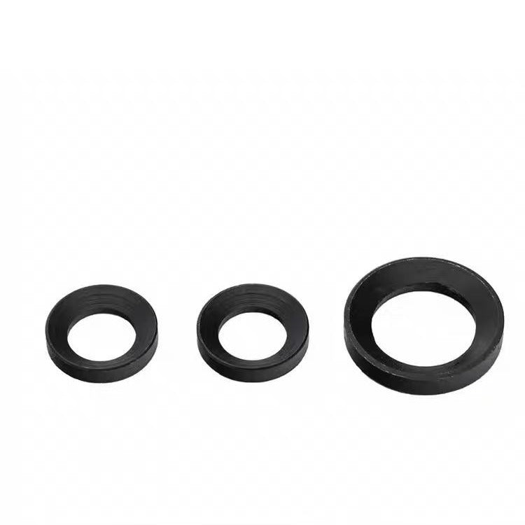 GB849 GB850 M6M8M10 Carbon steel blackened spherical gasket tapered washer concave and convex gasket bowl gasket for Mechanical Assembly
