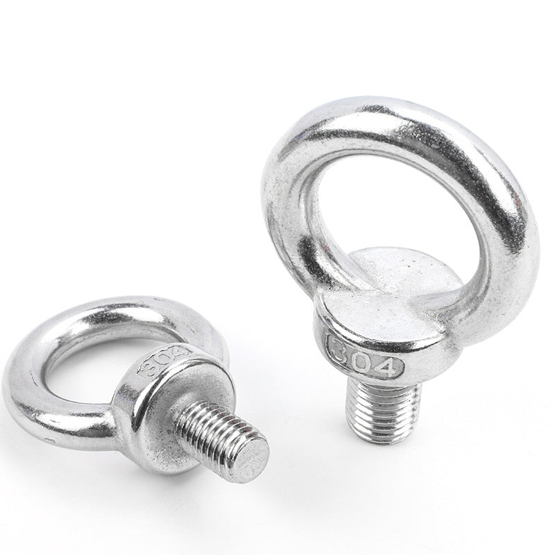 304 stainless steel eye screws, extended teeth, annular lifting joints, bolts, galvanized hooks, rigging screws for Rigging & Hardware
