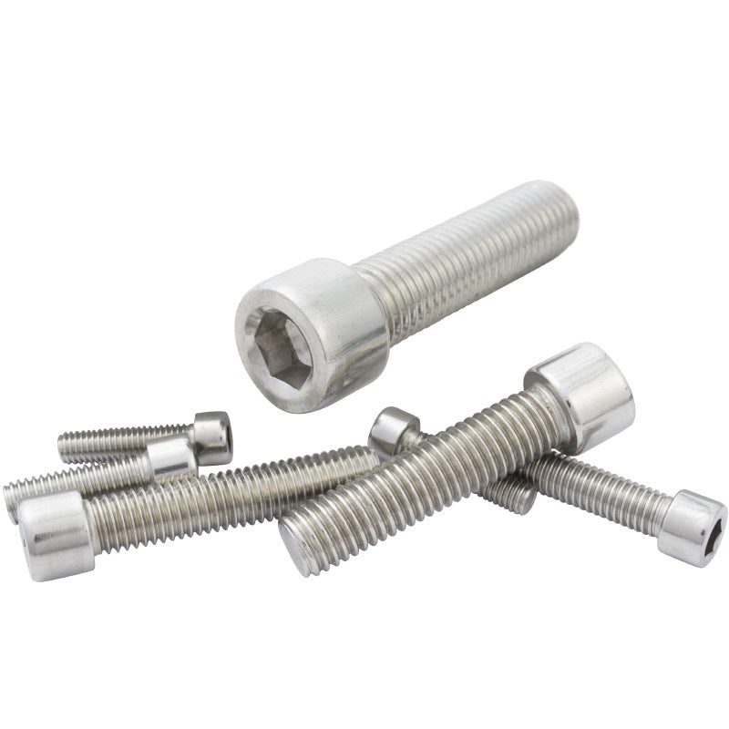 M3 M4 M5 M8 201 Stainless Steel Half Thread & Full Thread Hex Socket Button Head Screws for Machinery & Hardware