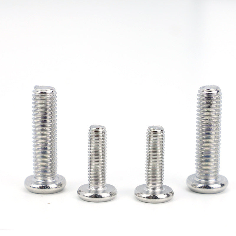 M6/M8 304 stainless steel large flat head hexagonal screw flat head hexagonal bolt furniture screw machine wire for Furniture, Home Repair & Construction