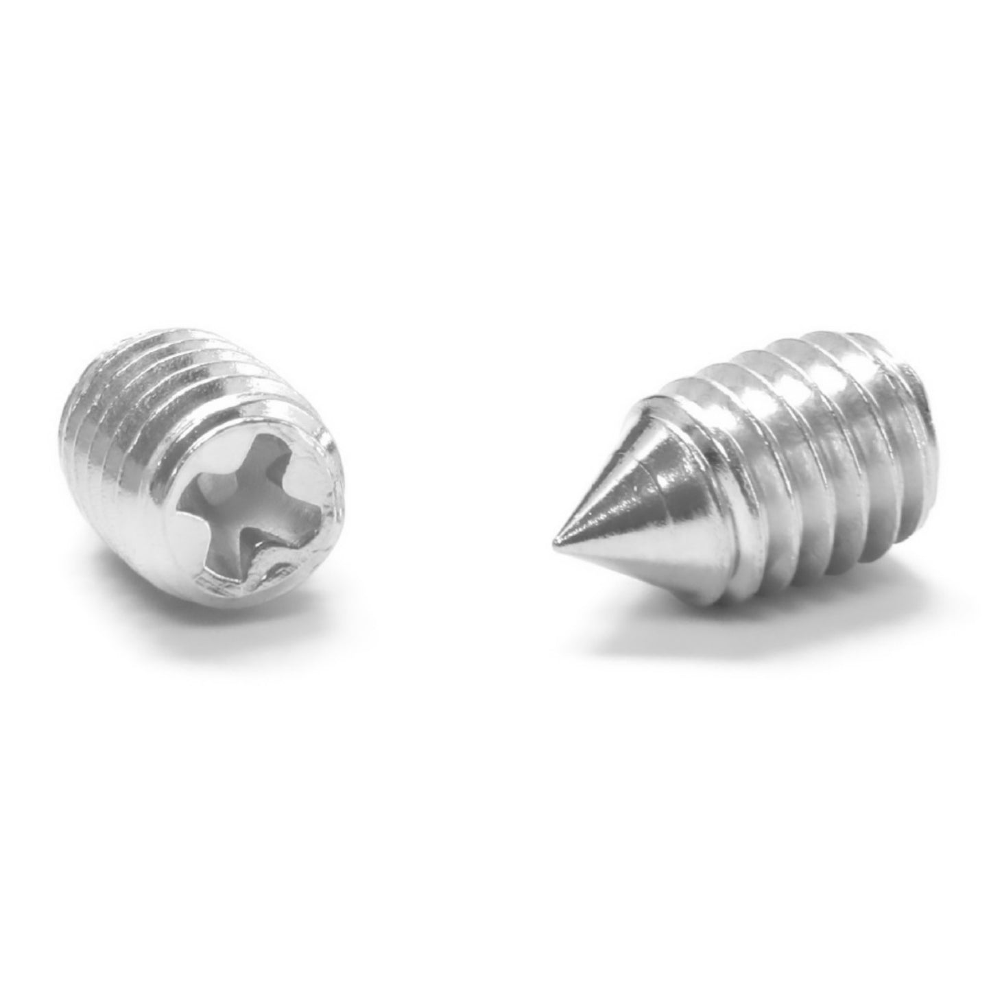 M2/M4/M5/M6 304 stainless steel Phillips tip machine meter screw without head tip tail set screw taper end top thread for Mechanical Assembly