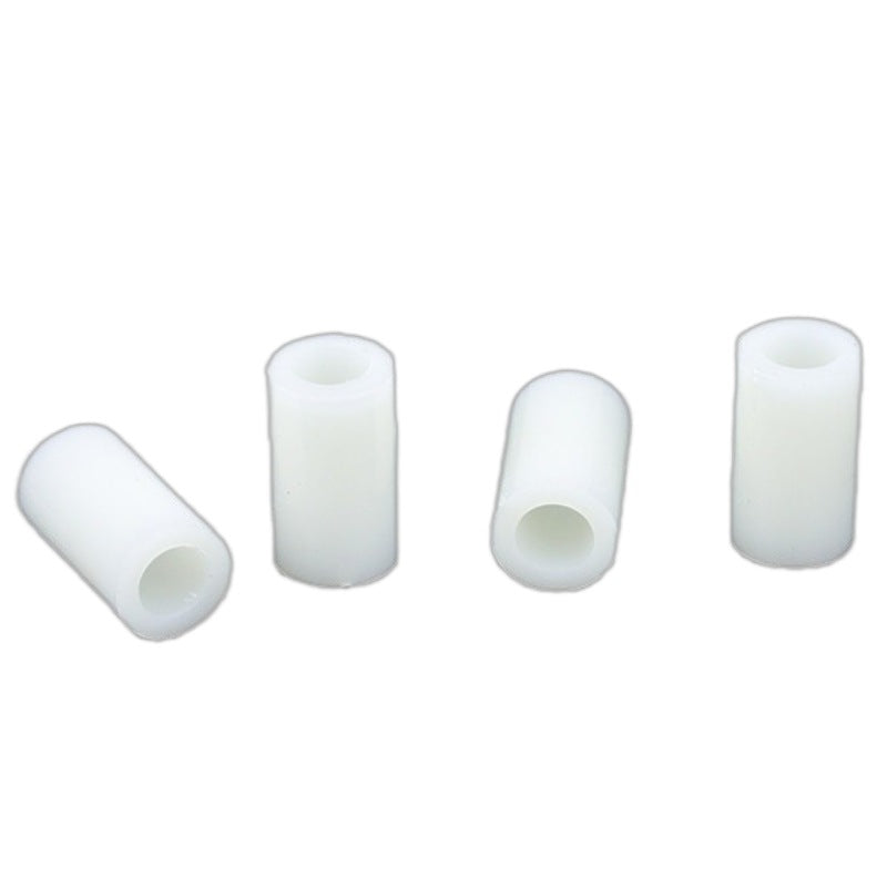 M3 M4 ABS White Nylon Round Spacers Hollow Through Hole Standoff Pillars for PCB & Machinery