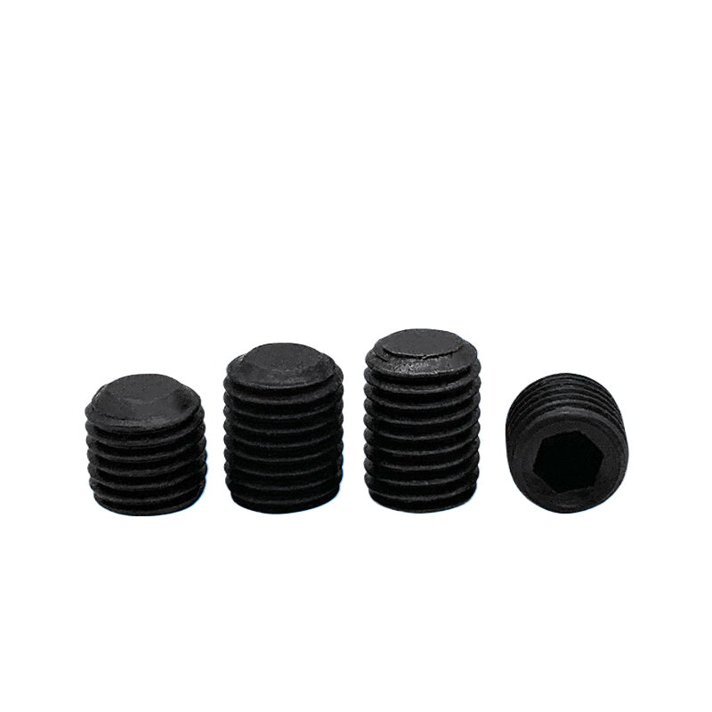 DIN913/GB77 12.9 Grade Set Screw Hex Socket Headless Flat End Fastener M2.5-M16