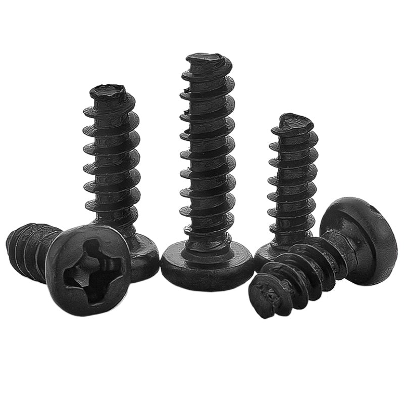 M2/M3 Quenched and hardened flat tail self-tapping screws Cross slot round head screws Pan head self-tapping nails Self-tapping  for Woodworking & Furniture