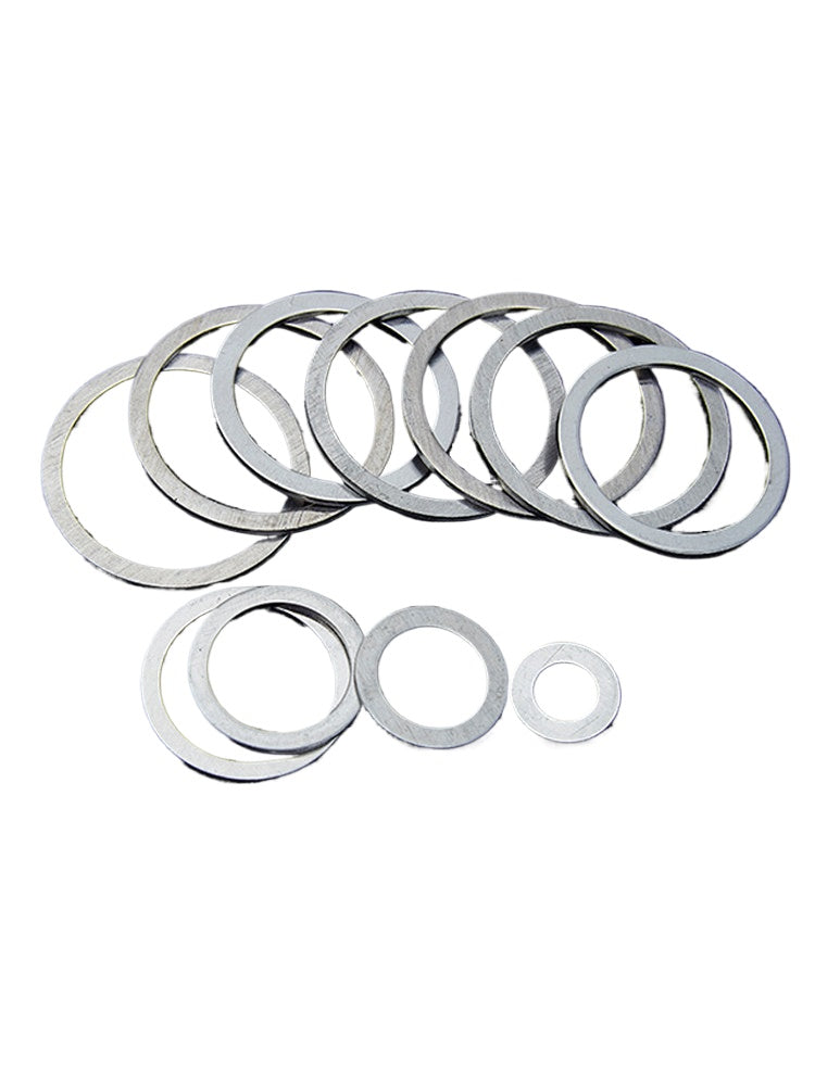 1060 Aluminum High-Temp Washers Heat Resistant Sealing Flat Gaskets for Industrial Use