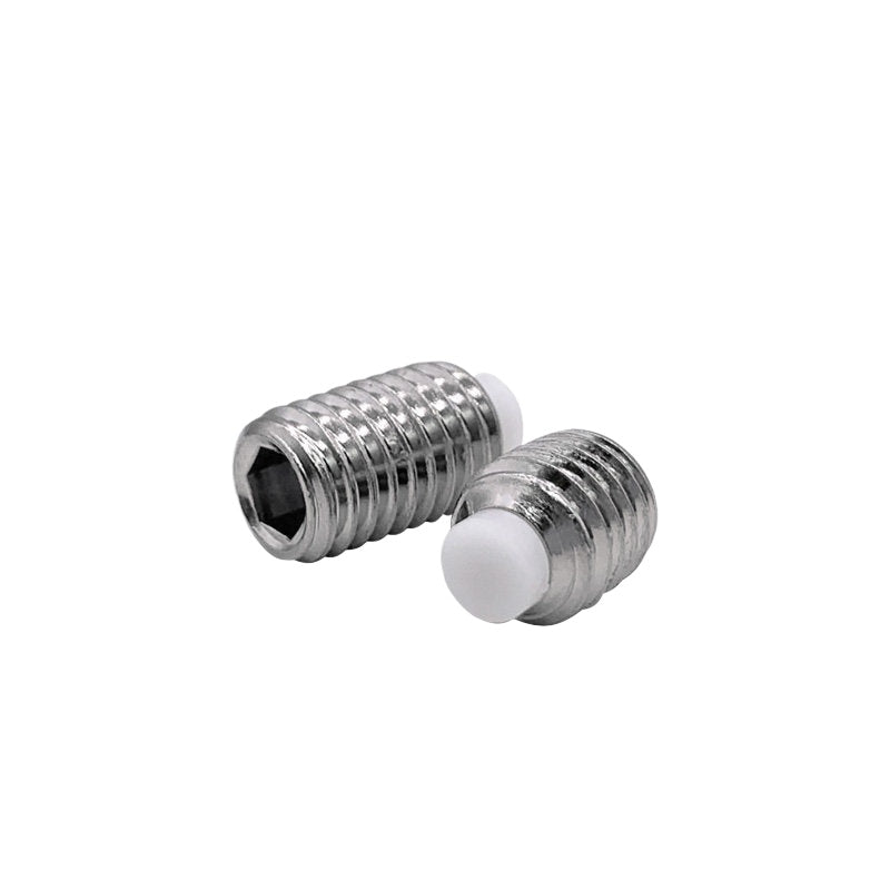POM/Nylon Rubber Head Plunger 304 Stainless Steel Buffer Stop Screw M2-M10