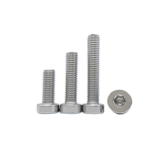DIN7984 Socket Cap Screw 316 Stainless Steel M3-M10 Flat Low Thin Head Bolt
