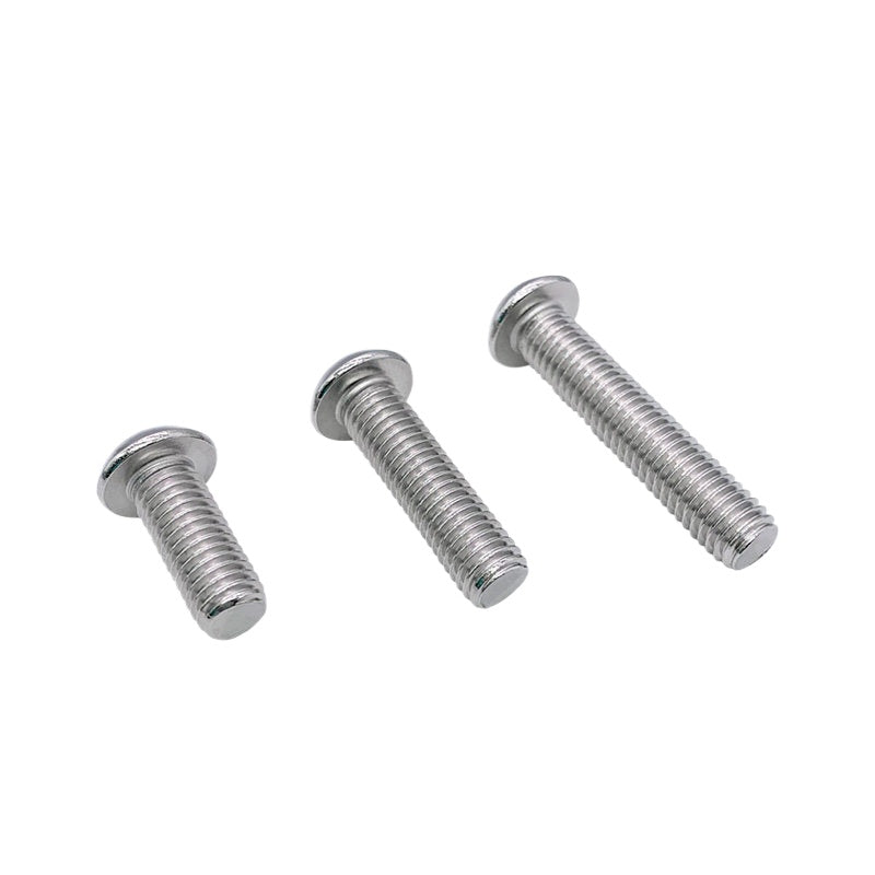 ISO7380 316 Stainless Steel Screw Button Mushroom Head Hex Machine Screw M2-M12 Fastener