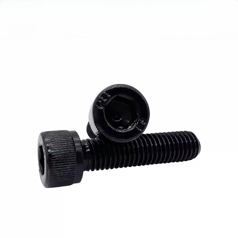 DIN912  M18-M27 Grade 12.9 Machine Screw M18-M27 Knurled Cup Head Hex Socket Full Thread Alloy Steel Fastener