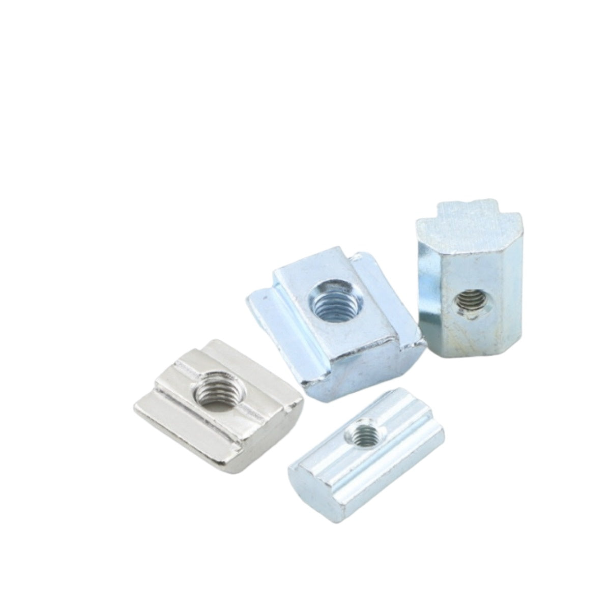 20/30 type Blue & White Zinc Slider Nut European Standard T-Square Nut for Aluminum Profile Accessories