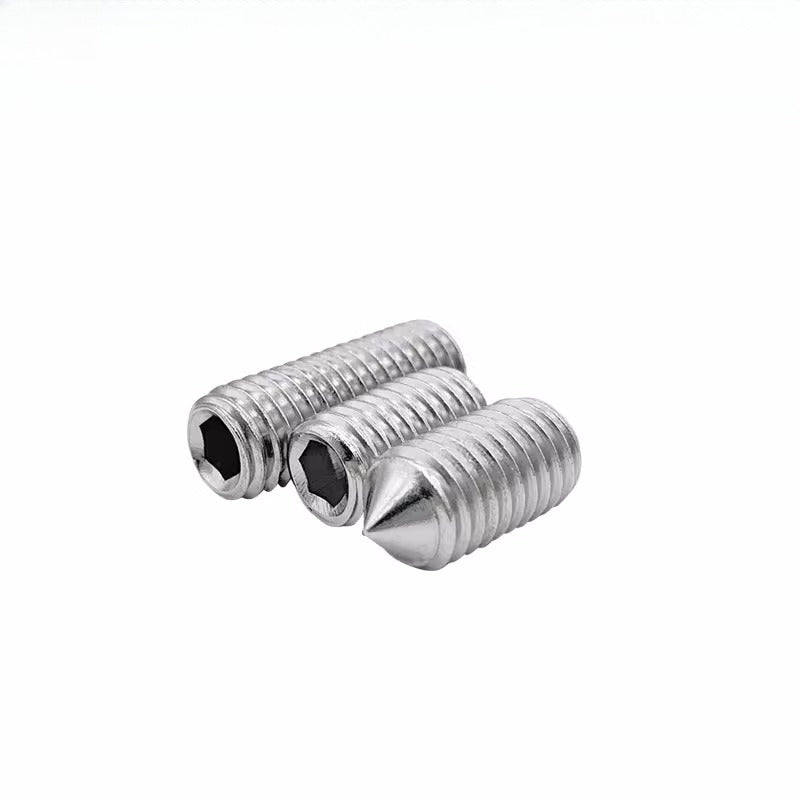 UNC/UNF Imperial Set Screw 304 Stainless Steel Hex Cone End Headless American Bolt