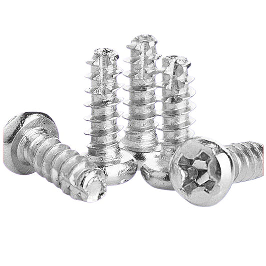 M3/M4/M5 Nickel Plated Cross Pan Head Self-Tapping Milling Tail Cut Tail Screws for Furniture & Hardware Installation
