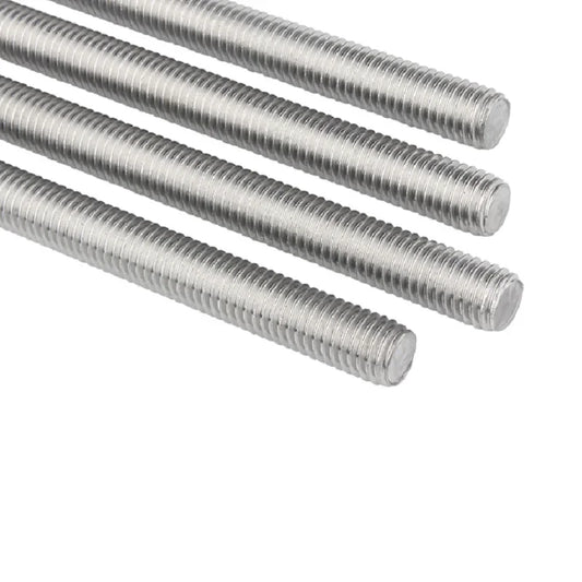 1-5pcs M2-M20 304 Stainless Steel Full Threaded Rod Screw Rod Headless Bolt Thread Full Threaded Stud