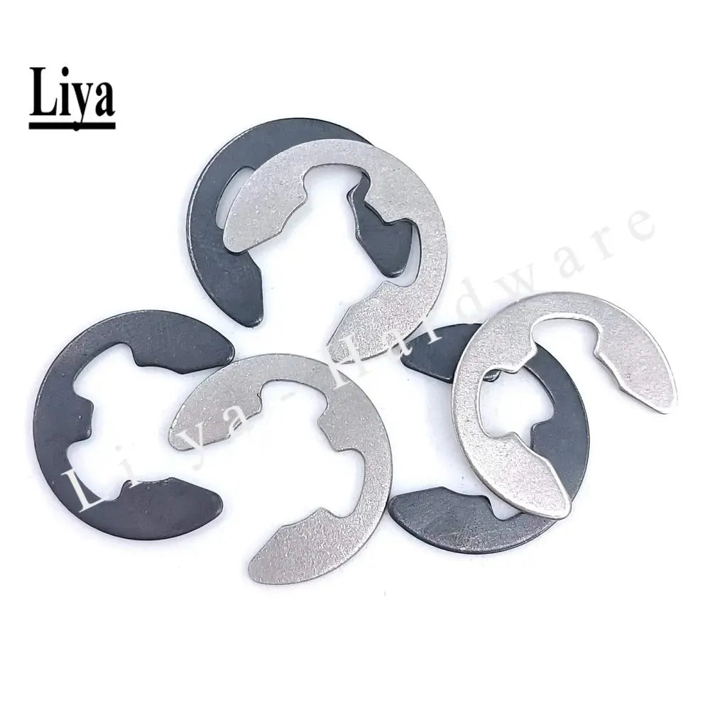 10-100pcs DIN6799 GB896 M1.5/2/2.5/3/4/5/6/7/8/9/10 Stainless Steel 304 A2 E Clip / Circlips Retaining Ring For Shafts