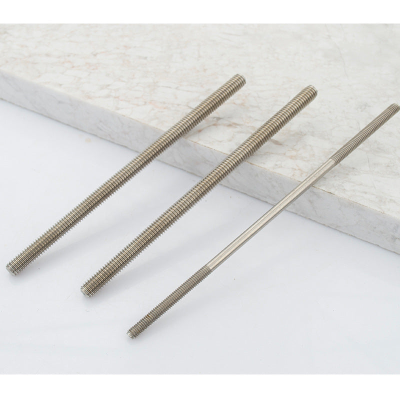 M4/M5 8.8 grade high strength black screw carbon steel galvanized tooth strip screw three meters full tooth screw for Construction & Machinery