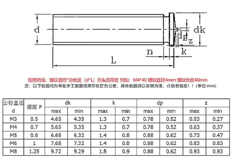 100pcs Welding Screws M3 M4 M5 M6 M8  aluminum Weld Threaded Studs for Capacitor Discharge Spot Nails