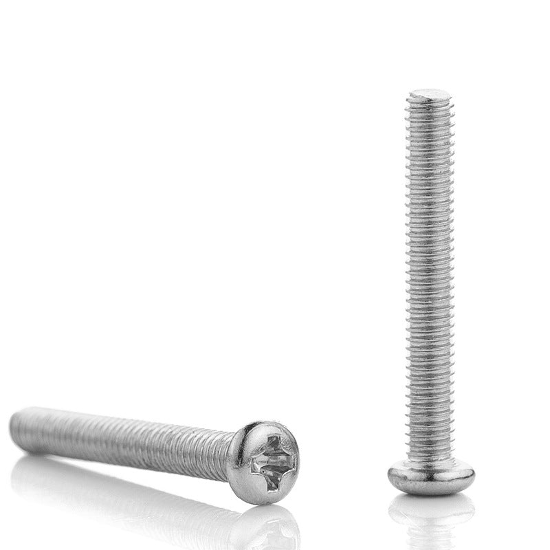 M1M2M3M4M5M6 Carbon steel galvanized cross groove round head screw pan head bolt screw tooth small screw for Household & Electronic Repair