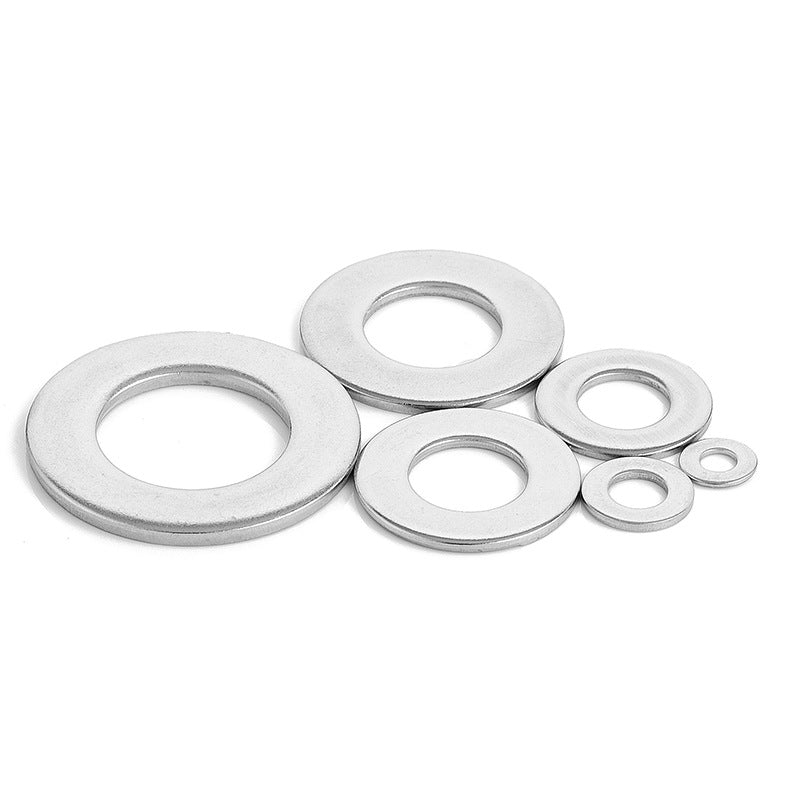 GB97 M2/M3/M4/M5/M6/M8 316 Stainless Steel Flat Washers Round Washers for Marine & Outdoor Hardware