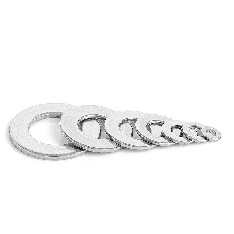 GB97 M2/M3/M4/M5/M6/M8 316 Stainless Steel Flat Washers Round Washers for Marine & Outdoor Hardware