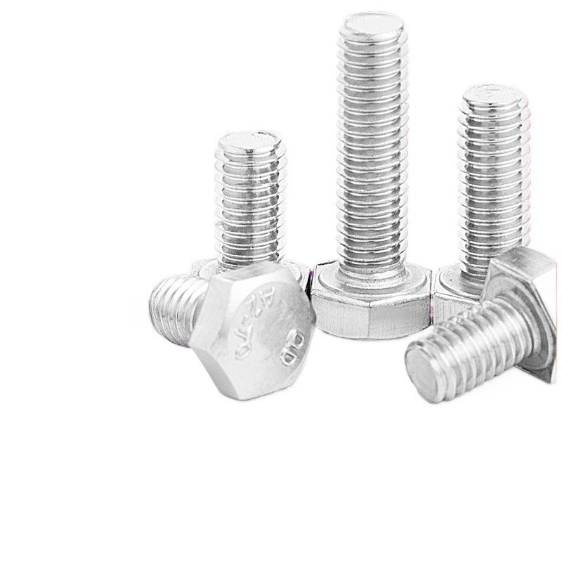 M3M4M5M6M8M10M12 304 stainless steel outer hexagon screw extension screw outer hexagon bolt for Machinery & Furniture Assembly
