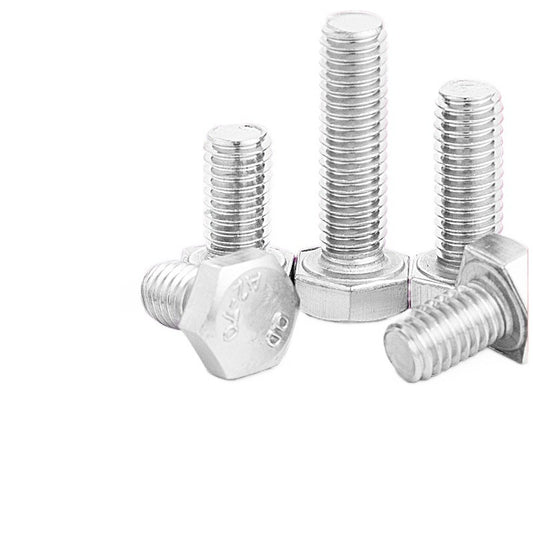 M3M4M5M6M8M10M12 304 stainless steel outer hexagon screw extension screw outer hexagon bolt for Machinery & Furniture Assembly