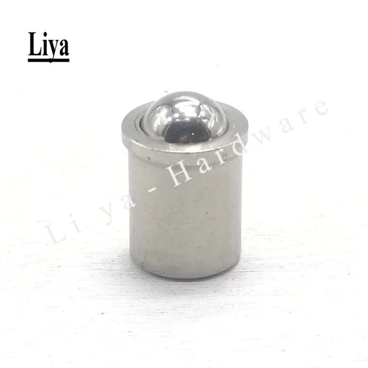 10pcs 2mm 3mm 4mm 5mm 6mm 8mm 10mm 304 Stainless Steel Ball Plunger Push Fit Ball Spring Ball Plungers set screws bolts