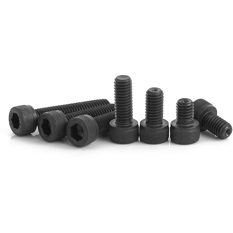 M2/M3/M5/M6 304 stainless steel black screw cup head inner hexagonal screw cup head inner hexagonal screw for Home & Industrial Use