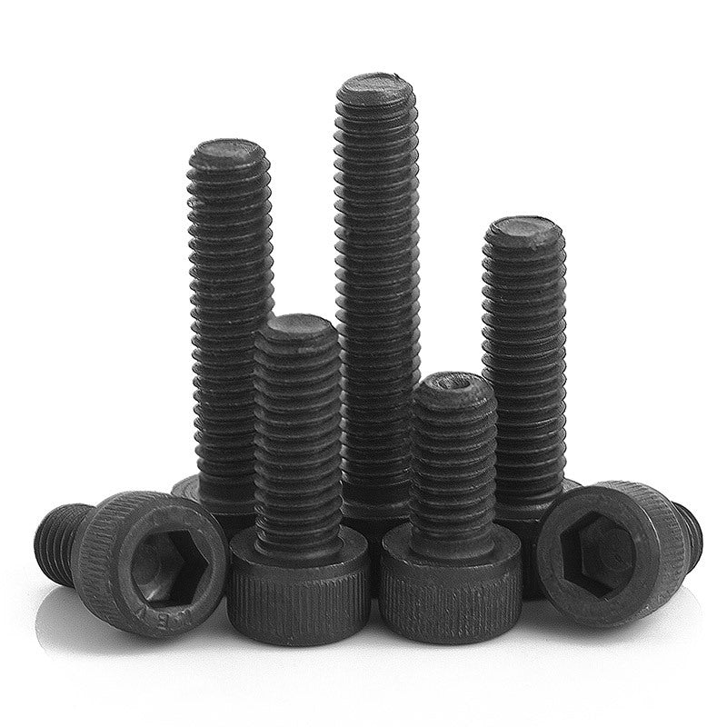 M2/M3/M5/M6 304 stainless steel black screw cup head inner hexagonal screw cup head inner hexagonal screw for Home & Industrial Use