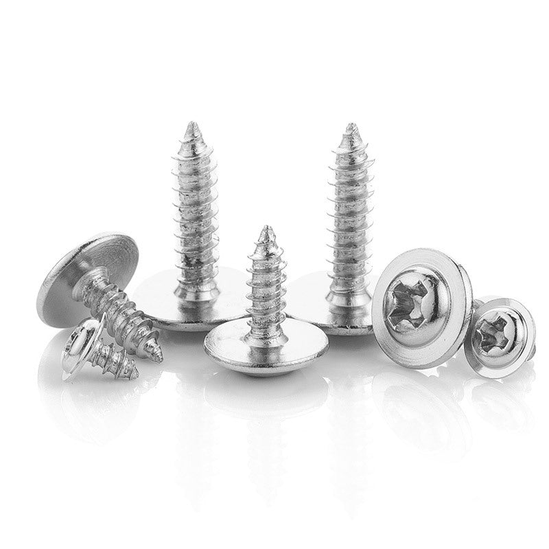 PWA Zinc Plated Hard Cross Round Head Padded Self-Tapping Screws Pan Head Meson Screws M1.7 | M2 | M3 | M4