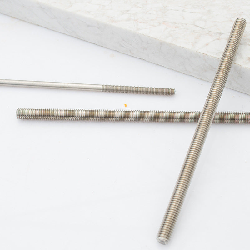 316 Stainless Steel Double Head Full Tooth Screw Braces M2 | M3 | M4 | Threaded Screw Bars